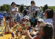 El D�a de la Familia se celebr� tras un concurrido minuto de silencio. 