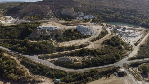 La mina de Penouta, sin actividad actualmente, nico productor europeo de tantalio y niobio