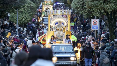 Cabalgata en Santiago