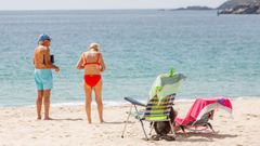 Galicia vive una jornada veraniega antes del marcado descenso de las temperaturas