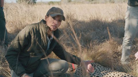 La veterinaria espaola Fabiola Quesada en el programa Dra. Fabiola Jones, de La 1