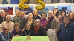 Colaboradores y amigos de Oxfam Intermón celebraron el 25.º aniversario de la apertura de la tienda de la entidad en la Estrecha de San Andrés