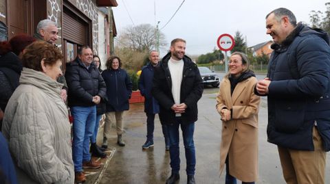 Imagen de archivo de la exconselleira Ethel V�zquez anunciando hace dos a�os la senda de Mes�n do Vento, que avanz� esta semana en su tramitaci�n