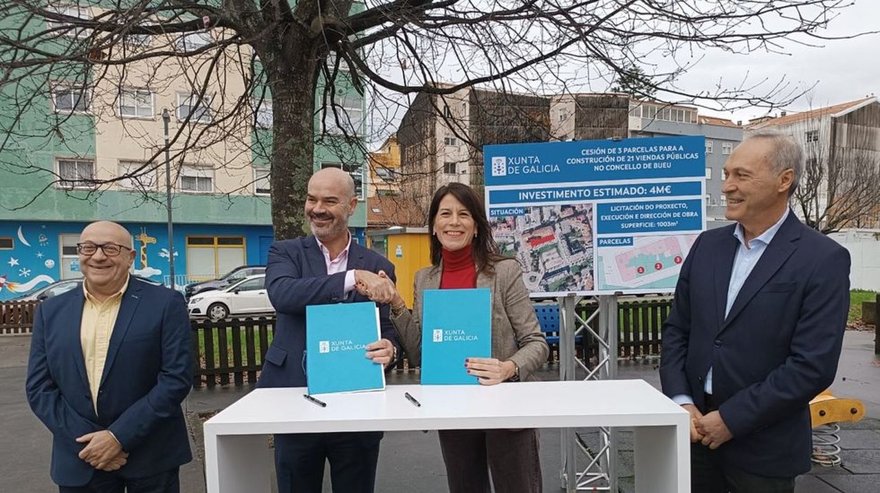 La Xunta licita el proyecto que dotará a Bueu de 21 viviendas protegidas en As Lagoas