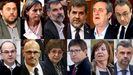 Los doce lderes independentistas condenados por el  procs 