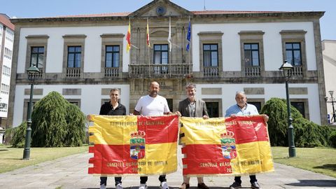 Presentaci�n da Bandeira de Trai�eiras Concello de Vilagarc�a.