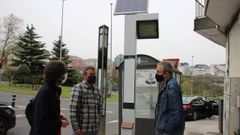 Las nuevas pantallas informativas de las paradas del bus urbano