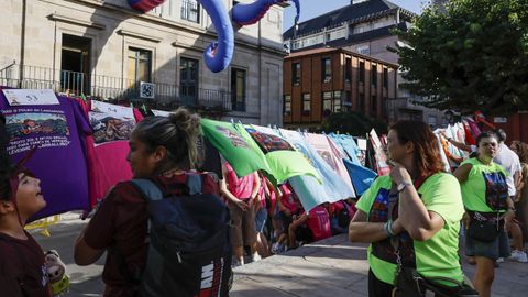 Festa das Camisetas en O Carballi�o.