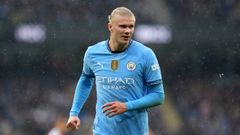 Erling Haaland.Erling Haaland, delantero del Manchester City