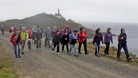 Andainas Co�ece a Costa da Morte. Ruta por Camari�as. Zona de Cabo Vil�n.