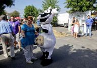 La campa�a de Uni�ns Agrarias recal� ayer en Monforte.