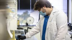 Imagen de archivo de uno de un investigador por la Fundaci�n Barri� en Louisiana.