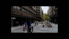 Propuesta de peatonalizaci�n de Benito Corbal por parte del Partido Popular en la campa�a de las municipales