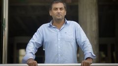 Adelo Freire, secretario da confrar�a de pescadores de Noia e xerente da s�a organizaci�n de produtores pesqueiros.