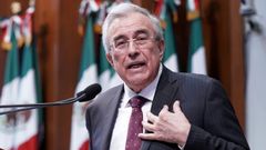 El gobernador de Sinaloa, Rub�n Rocha Moya