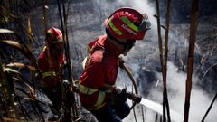 Sintra, cercada por el fuego