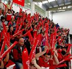 La afici�n rojilla siempre se vuelca con su equipo.