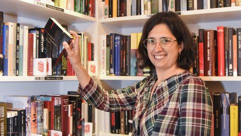 Imagen de Inés Banet, de cuando abrió Re-Read en Santiago en el 2019