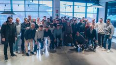 Las im�genes de la comida de convivencia del Celta Fortuna