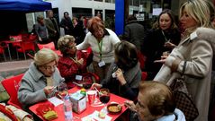A mediod�a hubo degustaciones de callos