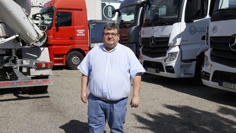 Alberto Vila, esta semana en O Porri�o, donde Vieiros tiene una de sus sedes