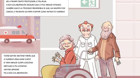 Una gu�a en formato c�mic resume qu� es el s�ndrome de confusi�n aguda, cu�les son sus factores de riesgo y c�mo evitarlos y reducirlos