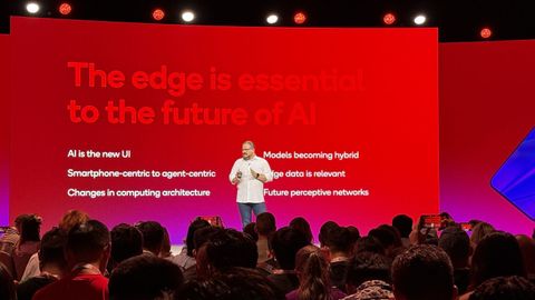 Conferencia de Cristiano Amon, presidente de Qualcomm:��La IA es la nueva interfaz de usuario�, afirm�.