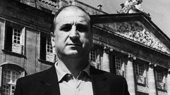 David S�nchez Carro, en su etapa de concejal de Santiago, a finales de los a�os 80 y principios de los 90