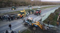 Retirada de los tractores el lunes a &uacute;ltima hora de la tarde