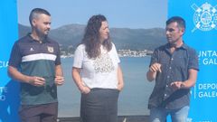 Adrin Gonzlez, Patricia Lojo y Emilio Dieste presentaron la competicin.