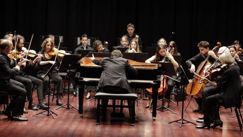 La Orquestra Sinf�nica de Galicia es la agrupaci�n residente del festival de Vilagarc�a