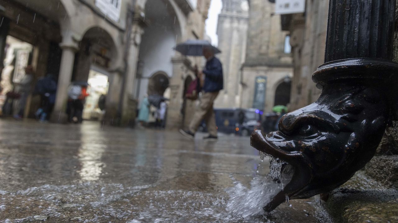 Una borrasca muy profunda afectará a Galicia con lluvias