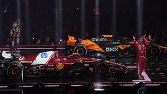 Los coches de Frmula 1 para 2025.Los coches de Frmula 1 para 2025 se presentan en el O2 Arena de Londres