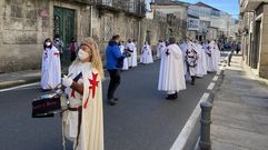 Andaina del GDR Sil-Navea-Bibei por el Cami�o Augas Sacras en Trives con la participaci�n de 40 templarios