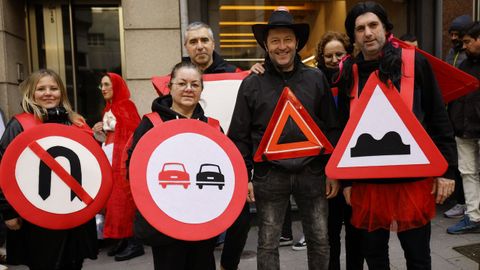 Martes de carnaval en Monte Alto, en A Coru�a