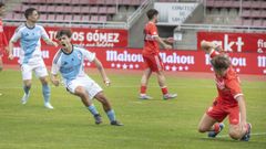Diego Rodr�guez marc� el primer gol del Compostela cerca del descanso