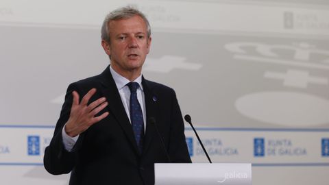 Rueda tras el consello de la Xunta