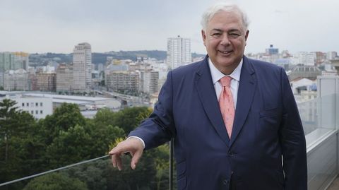 El presidente de Ecoener, Luis de Valdivia