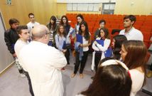 Los veinte primeros alumnos que cursar�n sexto fueron recibidos ayer en el CHOP. 