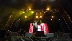 Las imgenes de la primera noche del Albario