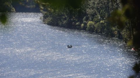 Este es el lugar en el que se supone que volc� el kayak en el que iban los dos primos