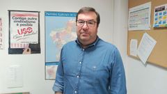 Manuel �ngel Mart�nez, delegado de SPJ-USO en el Tribunal de Instancia de Ferrol