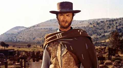 Clint Eastwood en la pel�cula �La muerte ten�a un precio�, de Sergio Leone