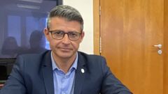 El alcalde Almussafes, Toni Gonz�lez.