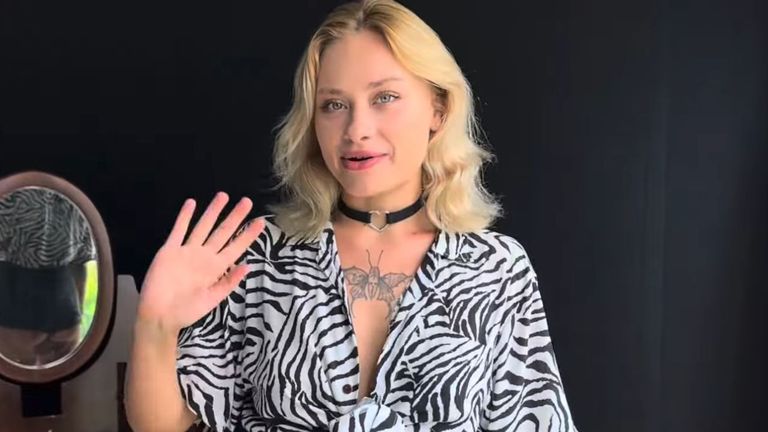 Encuentran a la «influencer» Maria Kovalchuk con columna, piernas y