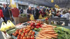 Imagen de archivo de una feria en Carballo