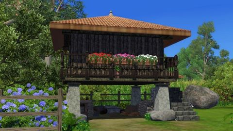 H�rreo asturiano representado en los SIMS