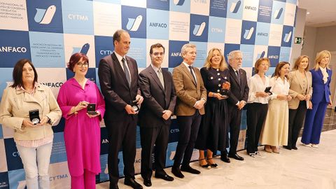 Entrega de las medallas de Anfaco-Cecopesca.