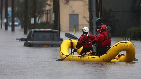 Lluvias torrenciales en Nueva York
