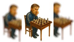 Mauro Garca Juncal, entrenador del Cambre y exfutbolista de Primera Divisin.